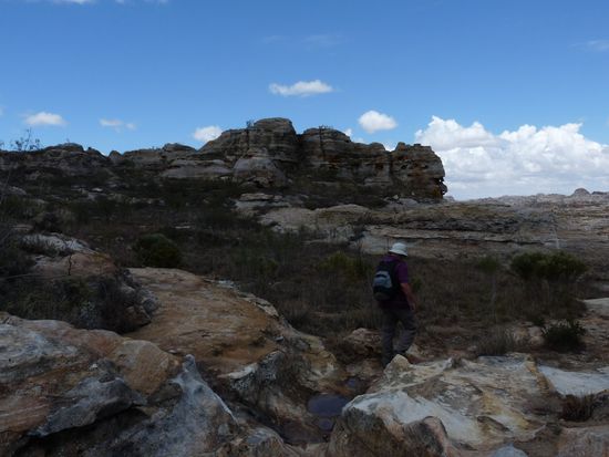 auf unserer Wanderung im Isalo-Park