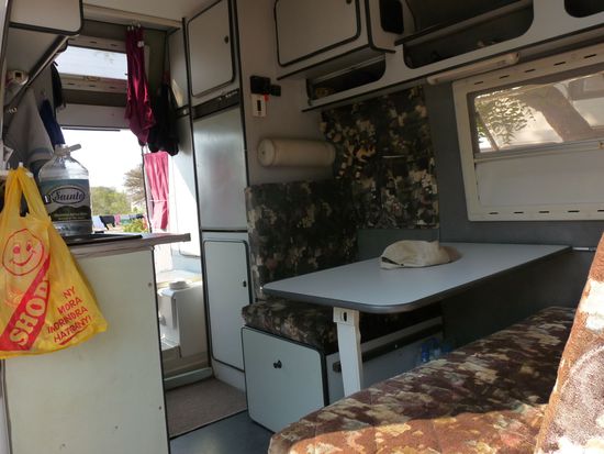 aber vorher haben wir noch Abschied vom Wohni genommen