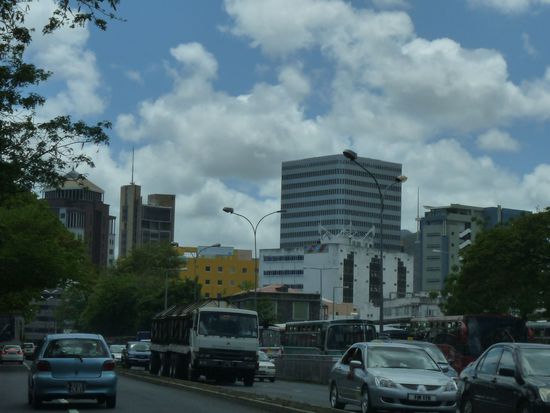 Port Louis, die Hauptstadt von Mauritius