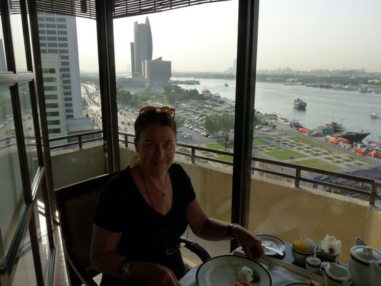Dubai - der Blick über den Creek