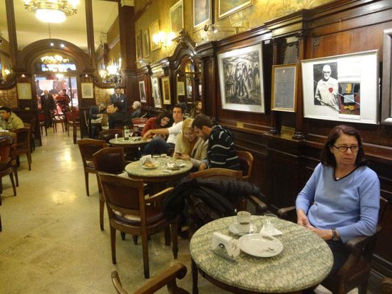 Café Tortoni - nicht nur für Touristen