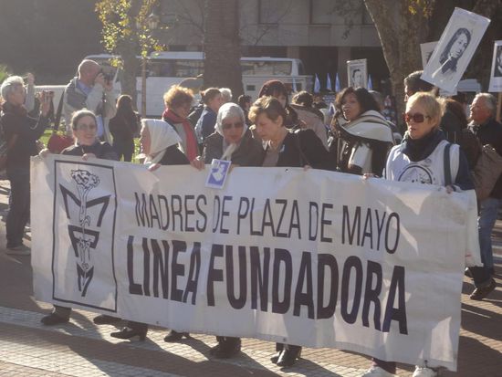 die Demonstration der Mütter