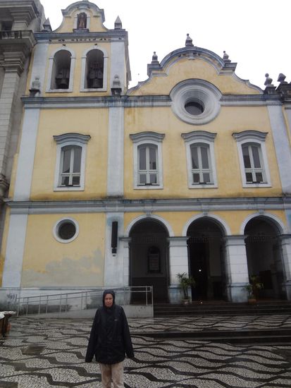 die Kirche Sao Francisco de Assis - Sch...regen