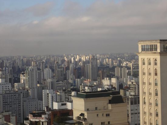 heute morgen sieht es freundlicher aus und die Sicht ist viel besser