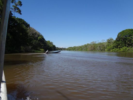 das einzige Verkehrsmittel hier