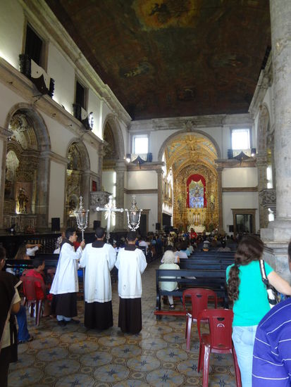 Gottesdienst in der Basilica