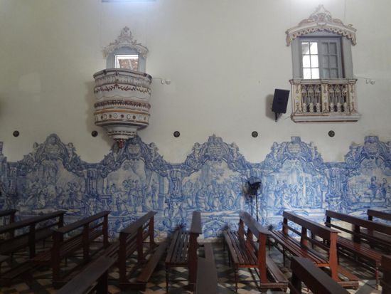 die Azulejos vom Convento de Sao Francisco.