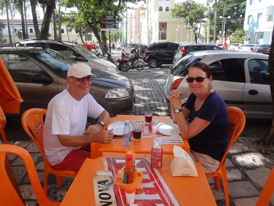 heute Mittag gab es Fisch