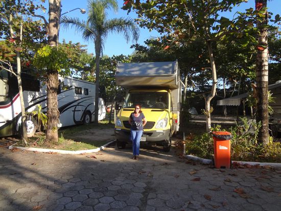 auf dem Camping in Lagoa