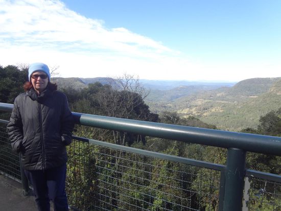 ein kalter Blick in die Weite