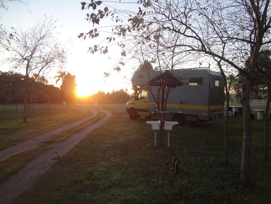 Sonnenaufgang in Cassino