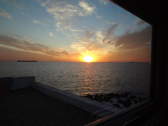 Und dann kommt wieder ein Sonneuntergang: