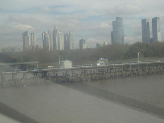 Buenos Aires kommt in Sicht