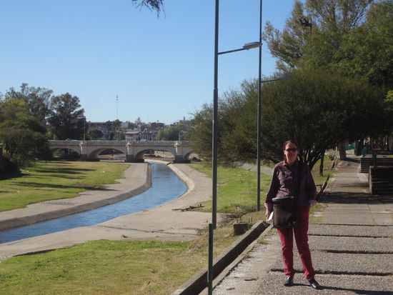 der kleine Fluß Suquia