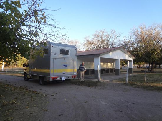 am nächsten Morgen nehmen wir Wasser und es geht weiter