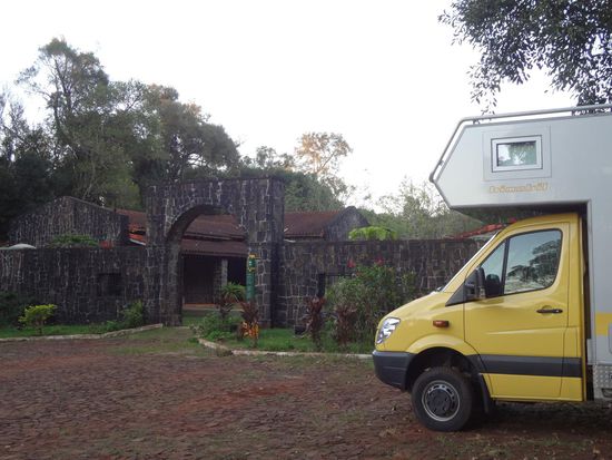 der Eingang zur Reduction Loreto