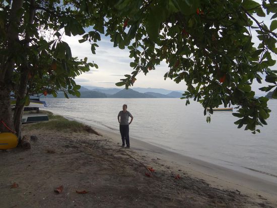 am Strand von Parati