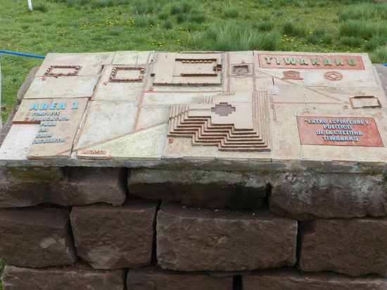 das Model von Tiahuanaco