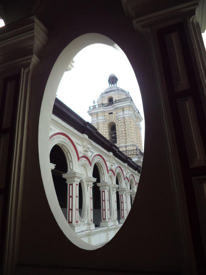 Blick auf dne Trum von San Franziskus