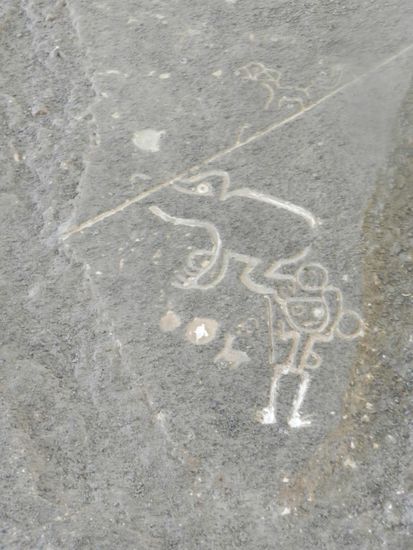 auch hier gibt es Petroglyphen