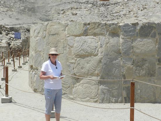 die Reliefs aus der Nähe