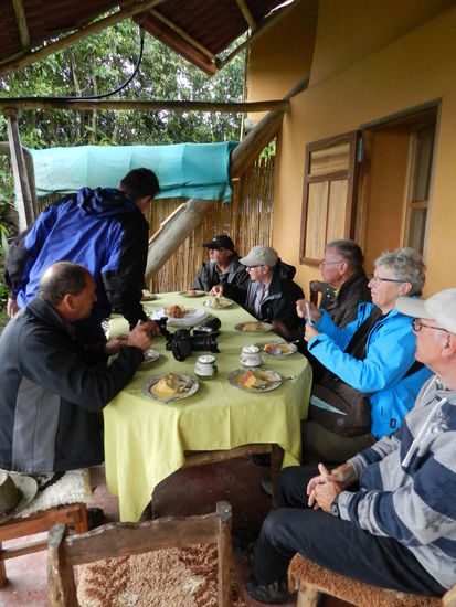 der Kuchen schmeckt aber lecker
