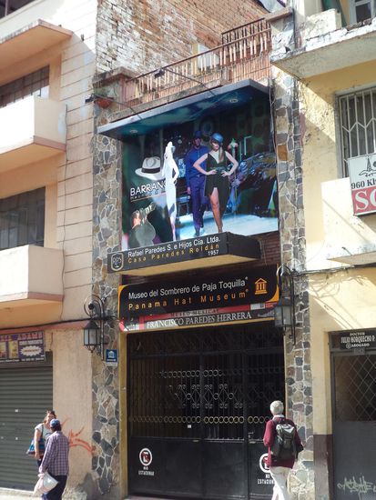 das Panama-Hut-Museum
