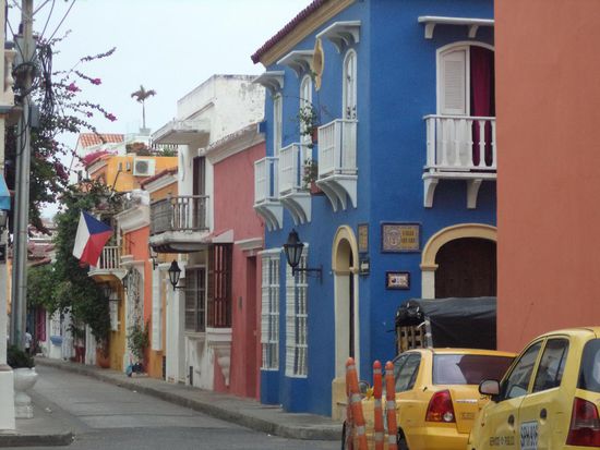 die Altstadt von Cartagena