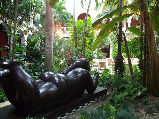 Gertrudis von Boteo im Hotel Santa Clara