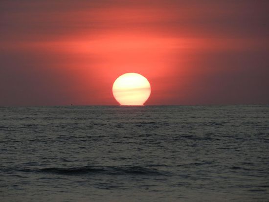 unser Sonnenuntergang