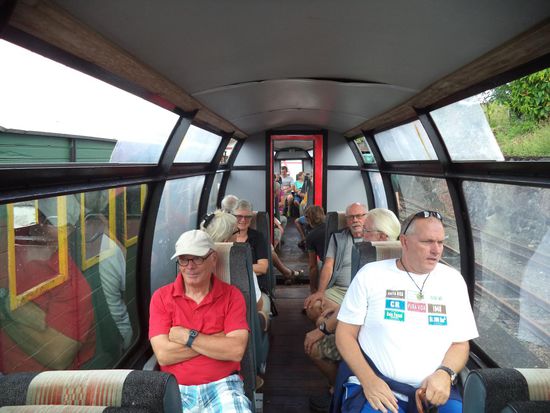 mit dem Zug gehts los