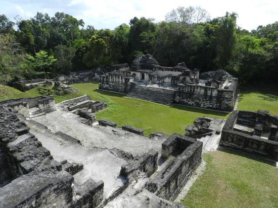 Blick auf den Königspalast