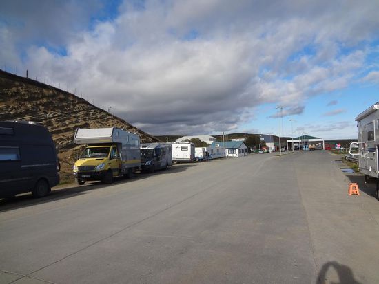 die argentinische Grenze imHintergrund