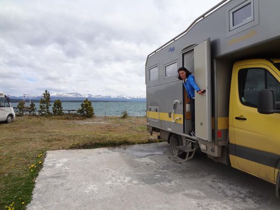 hier stehen wir bei Roberto