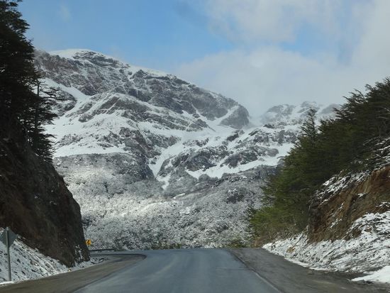 wir kommen Ushuaia näher und dem Schnee