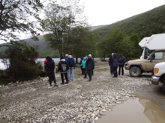 wir starten zur Wanderung