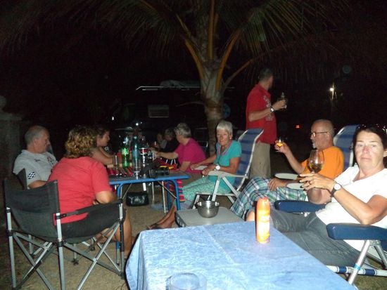 wir warten auf die Shrimps