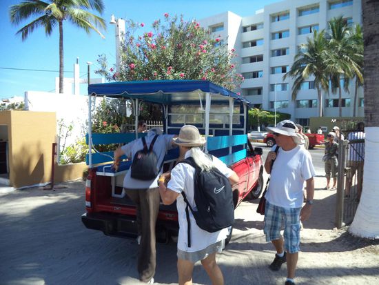 ab auf die Ladefläche