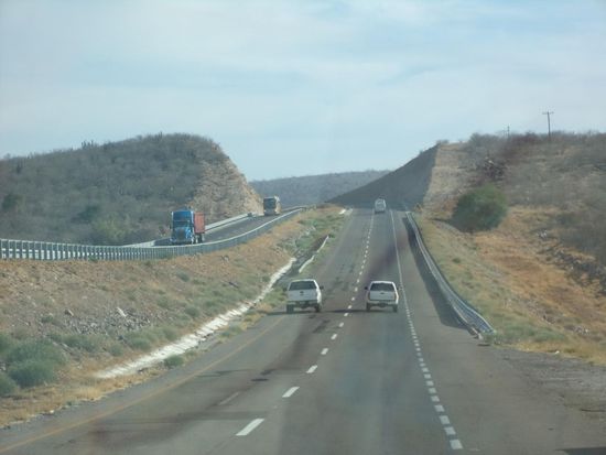 wir fahren auf der MEX 15