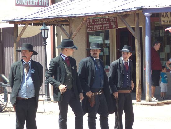 die Brüder Earp und Doc Holiday