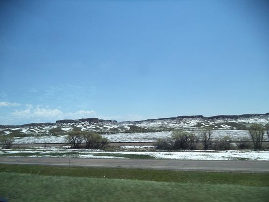 auf dem Weg nach Caspers