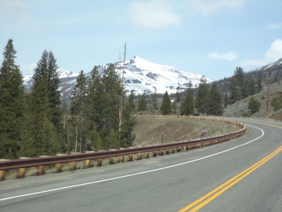 in der Ferne die Rockys