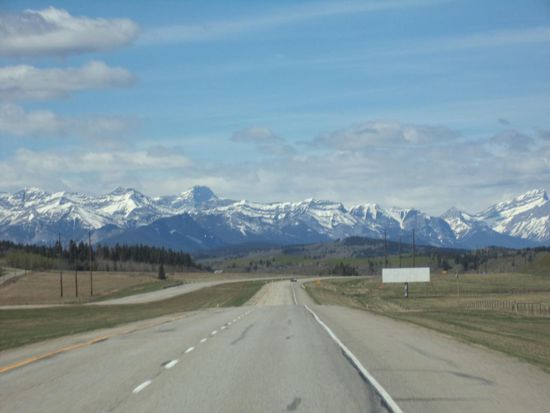 jetzt gehts nach Banff