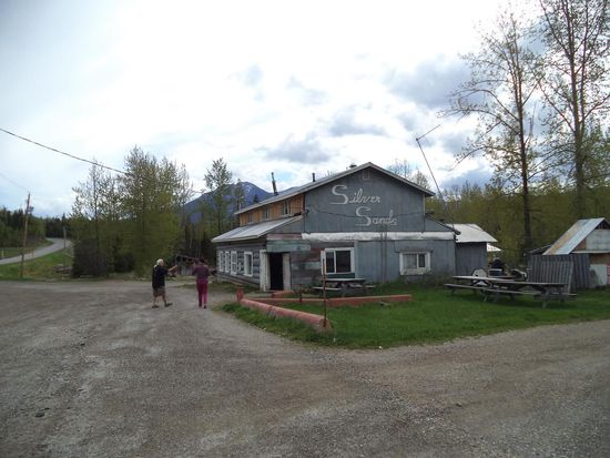 Café Silver Sands . Für uns wurde extra Kaffee aufgesetzt.
