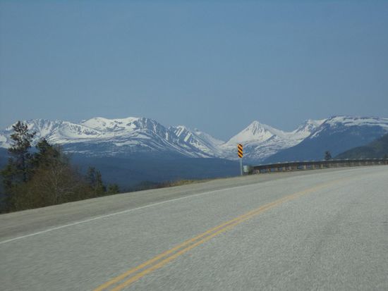es geht auf die Berge zu