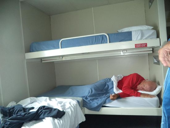 Achim schläft selig und süß