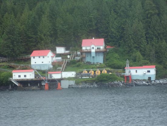 eine Leuchtturmstation