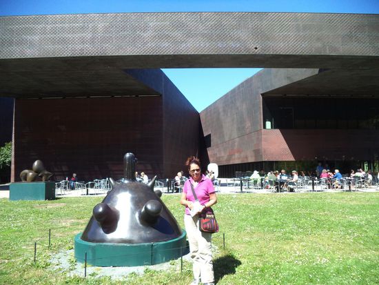 das Café im Skulpturengarten