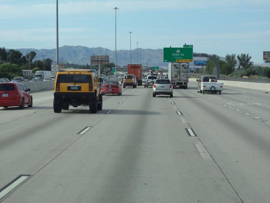 Ausfahrt aus Salt Lake City