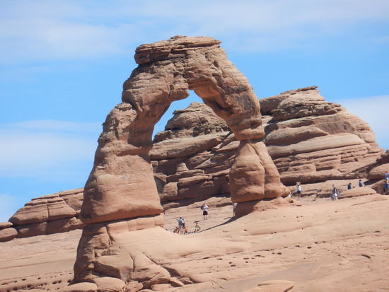 und das ist der berühmte Delicate Arch